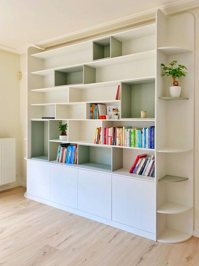 Kệ sách gỗ công nghiệp